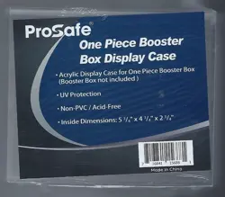 Pro-Safe Acrylic Display Case for One Piece Booster Box UV Protection 15688 - Image 2