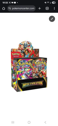 POKEMON MEGA EVOLUTION ENHANCED BOOSTER BOX - FACTORY SEALED -SHIPS UPON ARRIVAL - Image 1