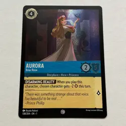 Aurora 138/204 Disney Lorcana The First Chapter Common Cold Foil Card NM - Image 1