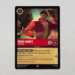 Brom Bones 127/204 Disney Lorcana Whispers in the Well Regular Common Card NM - Image 1