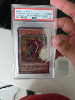 *US SELLER* PSA 10 Yu-Gi-Oh! TCG 25th Stainless Steel Egyptian God Cards JP - Image 5