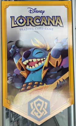 DISNEY LORCANA SHIMMERING SKIES PROMO BANNER Stitch TCG 30”X17” - Image 2