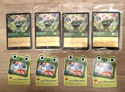 Set of 4 Packs Disney Lorcana Buzz Lightyear Promo Card Tokyo Disneyland Limited - Image 1