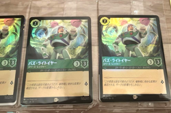 Set of 4 Packs Disney Lorcana Buzz Lightyear Promo Card Tokyo Disneyland Limited - Image 3