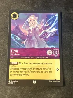 DDcards 🇨🇦 Disney Lorcana The First Chapter Non-Foil Elsa Snow Queen - Image 1