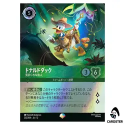 Donald Duck Distracted Traveler EP 212/204 JA-12 [Foil] Wilds Unknown Lorcana - Image 1