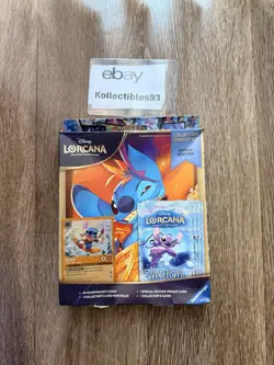 🚨Disney Lorcana TCG Winterspell Collection Starter Set Stitch Edition SEALED - Image 1