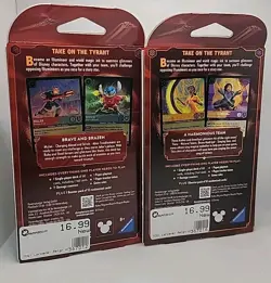 Lorcana TCG - Reign Of Jafar Starter Deck 2 Pack - Mulan/Stitch, Tiana/Bruno - Image 3