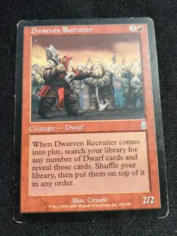 Dwarven Recruiter - Odyssey - LP - EN - 186 - Image 1