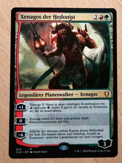 Mtg Magic: Xenagos der Hedonist, the Reveler, DEUTSCH, Planeswalker, Mythic - Image 1