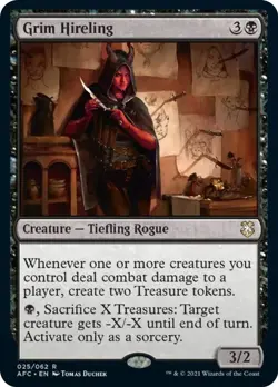 MTG [AFC-25 NM] Grim Hireling - Image 1
