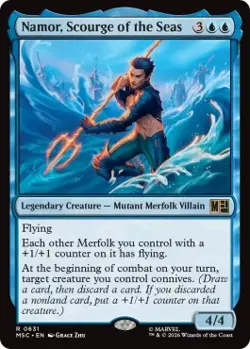 Magic MTG - Namor, fleau des mers - MINT/NMINT - FR - FOIL - Image 1