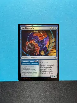 FOIL Saphirdrache / Sapphire Dragon - MTG Magic - Image 1