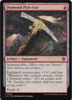 Diamond Pick Axe U The Lost Caverns of Ixalan 143 NM MTG - Image 1