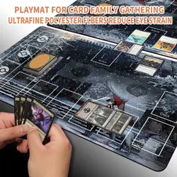 NEW Pokemon Playmat with Card Zones Free Bag Rubber Playmat Compatible Pokemon - Image 5