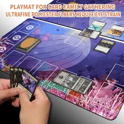 NEW Pokemon Playmat with Card Zones Free Bag Rubber Playmat Compatible Pokemon - Image 5