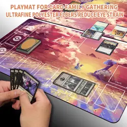 NEW Pokemon Playmat with Card Zones Free Bag Rubber Playmat Compatible Pokemon - Image 5