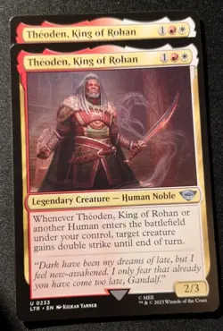 Theoden, King Of Rohan - LTR - MTG - EN - NM - 0233 - Image 1