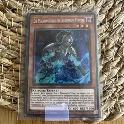 Yu-Gi-Oh! 1x The Phantom Knights of Torn Scales PHRA-DE003 Secret 1st (German) - Image 1