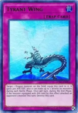 Tyrant Wing - LCKC-EN054 - Ultra Rare - Unlimited Edition Near Mint, English Yug - Image 1
