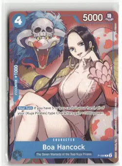 Boa Hancock P-066 Promo Sealed Battle 2024 Vol. 2 One Piece Card Game NM - Image 1