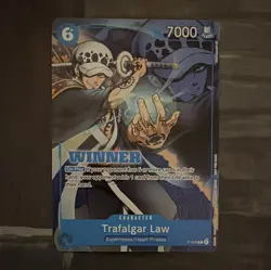 One Piece Card Game Trafalgar Law - P-009 (Winner Pack Vol. 1) - (OP-PR) - Image 1