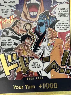 One Piece TCG Gold DON Card Impel Down OP16 The Time of Battle Alternate Art Foi - Image 2