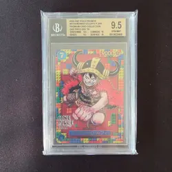2025 ONE PIECE PROMOS JAPANESE OP DAY'25 #P-110 MONKEY D. LUFFY BGS 9.5 - Image 5