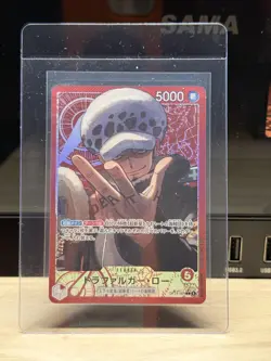 ONE PIECE The Azure Sea's Seven #OP14-001 Trafalgar Law JAPANESE - Image 1