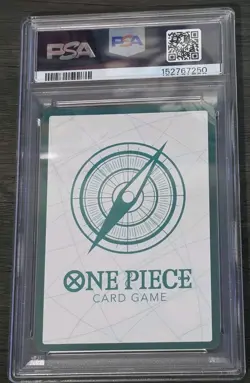 Bandai One Piece Card Game PRB02 Don!! Card Lucci Gold Foil EN PSA 10 13+ - Image 2