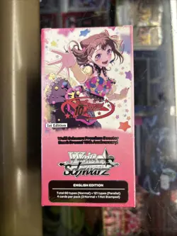Weiss Schwarz English TCG Bang Dream! 10th Anniversary Booster Box - Image 1