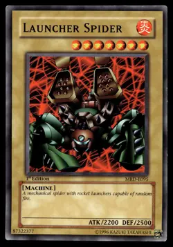 LAUNCHER SPIDER MRD-095 COMMON METAL RAIDERS YU-GI-OH - Image 1