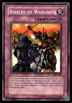 RIVALRY OF WARLORDS MFC-048 COMMON MAGICIAN'S FORCE YU-GI-OH - Image 1