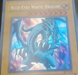 Yugioh - Blue Eyes White Dragon - Secret Rare Collectors Tin 2003 - BPT-009 LP - Image 3