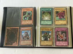 YUGIOH VINTAGE CARD LOT -W Binder - Image 3
