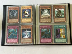 YUGIOH VINTAGE CARD LOT -W Binder - Image 5