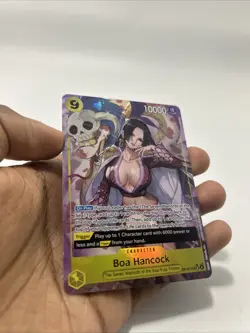 Bandai One Piece Card Game Boa Hancock OP14-112 SR Alt Art NM - Image 1