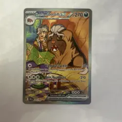 Arven's Mabosstiff ex 235/182 SIR Destined Rivals MINT condition Pokemon Card - Image 1