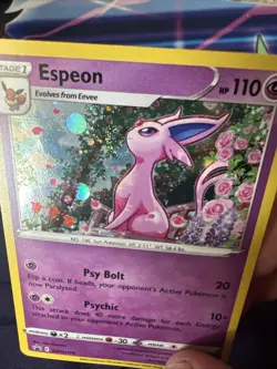 Espeon SWSH174 SWSH: Sword & Shield Promo Cards Holo Swirl - Image 2