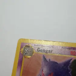 Gengar 1st Edition Fossil Rare 20/62 1999 Regular Pokemon TCG Vintage WOTC Card - Image 2
