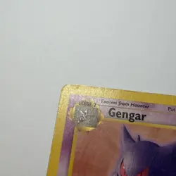 Gengar 1st Edition Fossil Rare 20/62 1999 Regular Pokemon TCG Vintage WOTC Card - Image 3