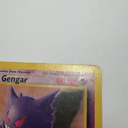 Gengar 1st Edition Fossil Rare 20/62 1999 Regular Pokemon TCG Vintage WOTC Card - Image 4