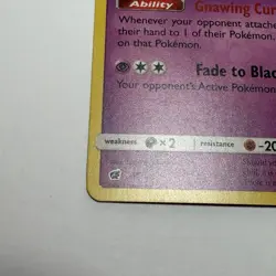 Pokemon TCG Gengar Holo Rare Training Card Crimson Invasion 38/111 2017 VG Condi - Image 4