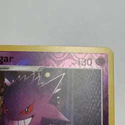 Pokemon TCG Gengar 38/111 SM Crimson Invasion Reverse Holo Rare 2017 Card VG - Image 2