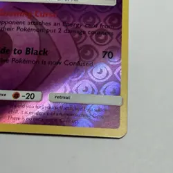 Pokemon TCG Gengar 38/111 SM Crimson Invasion Reverse Holo Rare 2017 Card VG - Image 5