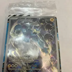 Pokemon TCG: Thundurus Card 209 Promo SV Black Bolt SEALED - Image 3