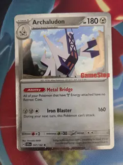 Archaludon - (Cosmos Holo) (Stellar Crown Stamp) 107/142 Miscellaneous Cards... - Image 1