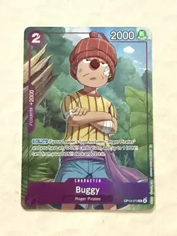 Buggy OP13-072 Premium Card Collection Best Selection Vol 6 One Piece English - Image 1