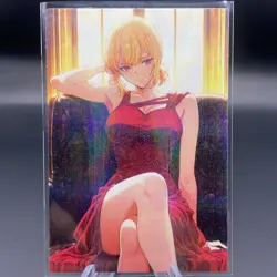 Cha Hae- In Holographic Anime Collectible Trading Card - Image 1