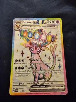 Espeon ex SVP175 Sv: Scarlet & Violet Promo Cards Holo - Image 1